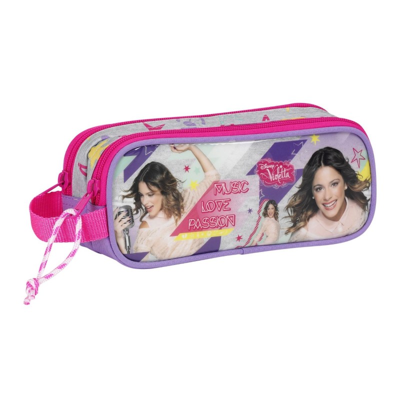 Trousse Scolaire 34 Pièces Violetta Neon