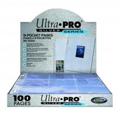 Présentoir de 100 Feuilles de Classeur Ultra Pro Platinum