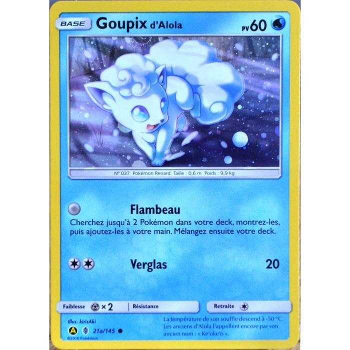 Carte Pokemon Goupix Distrigros