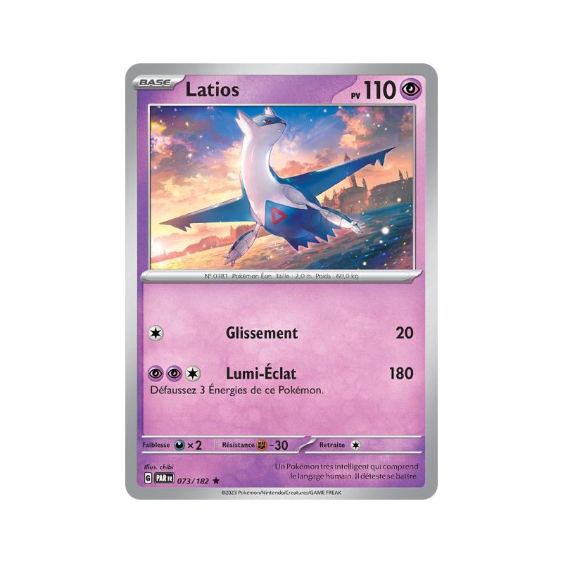 Carte Pokemon Latios