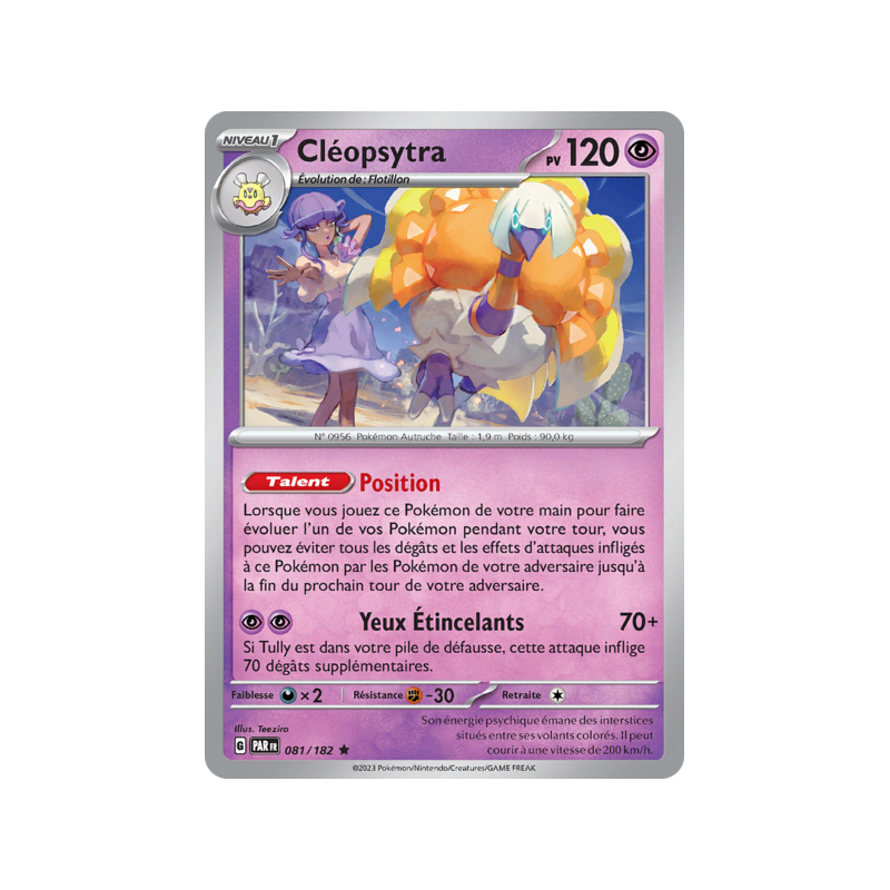 Carte Pokemon Cleopsytra