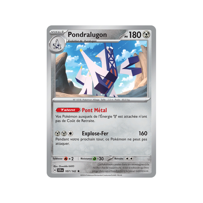 Carte Pokemon Pondralugon