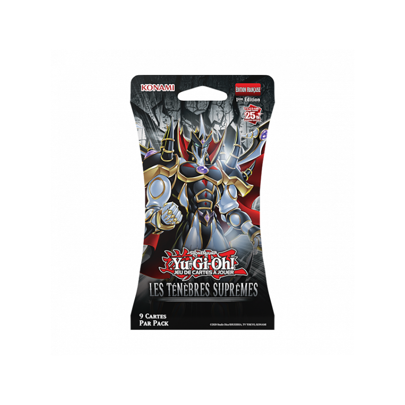 Blister Booster YuGiOh Ténèbres Suprêmes