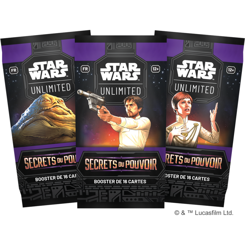 Booster Star Wars Unlimited Secrets du Pouvoir