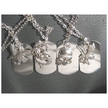 Lot de 96 Colliers Dog Tag