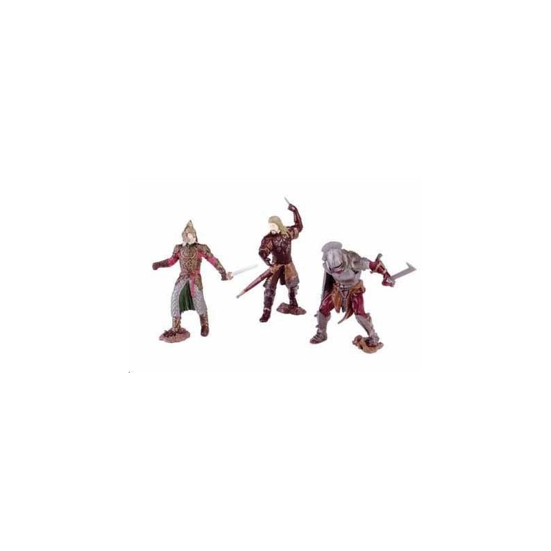 Assortiment de 3 Figurines du Seigneur des Anneaux