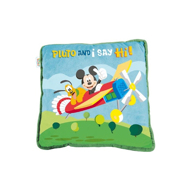 Coussin Mickey et Pluto