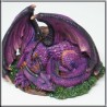 Dragon Mauve Endormi