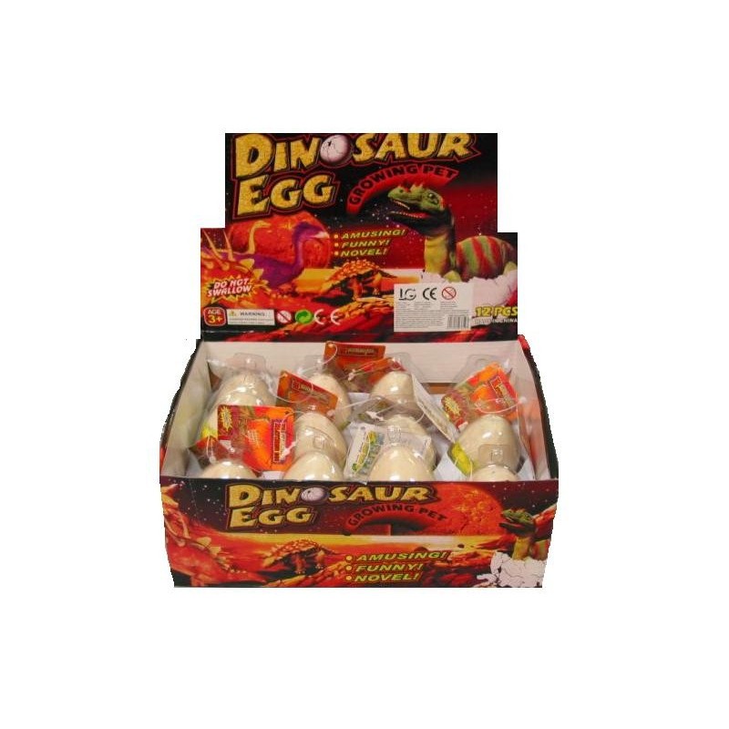 Présentoir de 12 Oeufs de Dinosaure