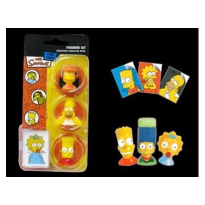 Blister de 3 Figurines Les Simpsons