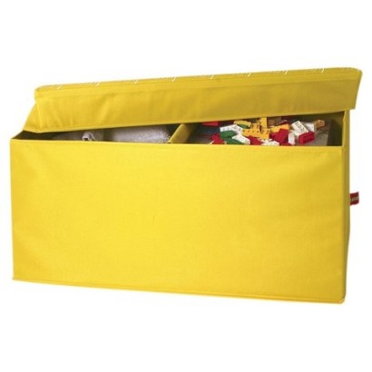 Banc de Rangement Lego Jaune