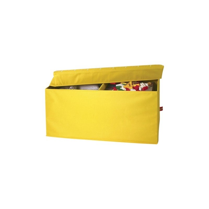 Banc de Rangement Lego Jaune