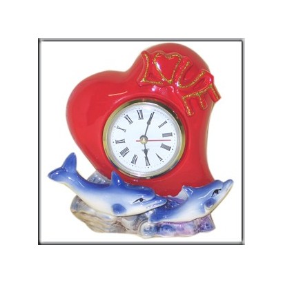 Horloge Coeur