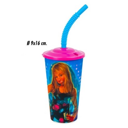 Verre + Paille Hannah Montana